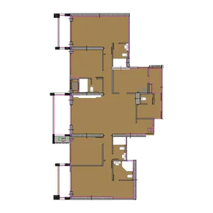 Runwal The Central Park Pimpri Chinchwad 4 BHK Floor Plan Image