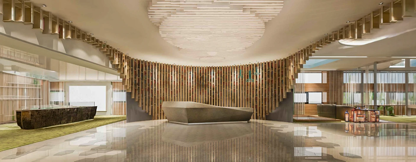 Runwal The Central Park Pimpri Chinchwad Double Height Lobby Image