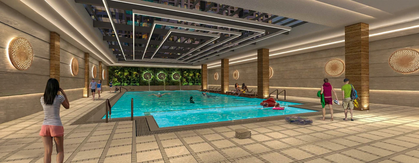 Runwal The Central Park Pimpri Chinchwad Indoor Pool Image