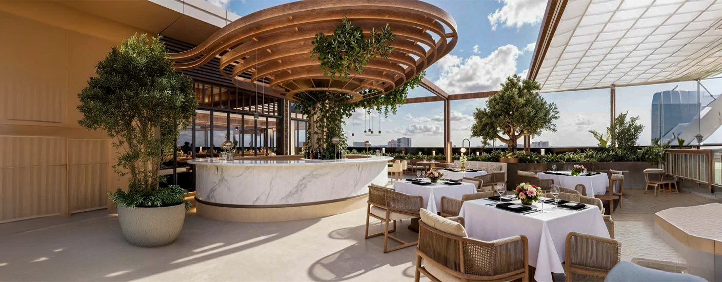 Runwal The Central Park Pimpri Chinchwad Sky Restaurant Image